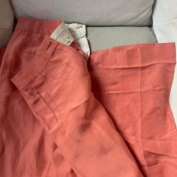 Sezane Coral Wide Leg Pants - Picture 4 of 5